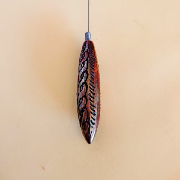 Bio-tensor cuivre et tige en acier 30 cm. outil de radiesthésie très sensible pour mesurer entre autre les flux énergétiques - Boutique La Porte des Secrets