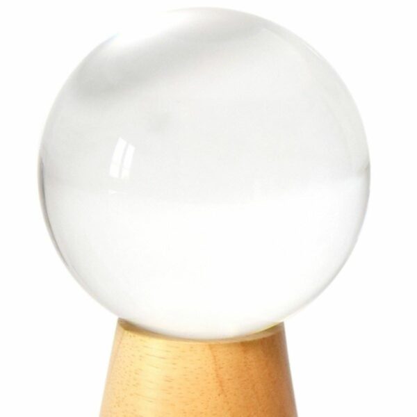 Boule de Cristal K9 -100mm - Boule pour la divination, Feng Shui, décoration, guérison, méditation ou photographe - Boutique La Porte des Secrets