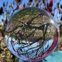 Boule de cristal K9 150mm et base en cristal K9 très grande clarté optique, 0 défauts poids 5.080kg