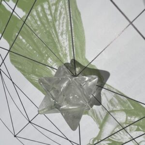 Merkabah cristal de roche 2.5cm - Boutique La Porte des Secrets