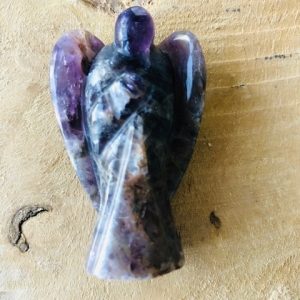 Ange en Améthyste - en relation avec l'Archange Jérémiel - boutique La Porte des Secrets