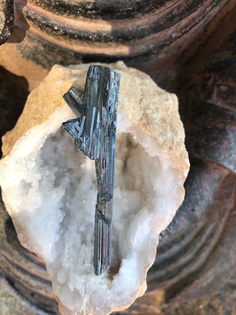 Cristal de Stibine, très rare - boutique La Porte des Secrets