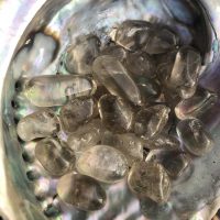 Quartz fumé pierre roulée - boutique La Porte des Secrets