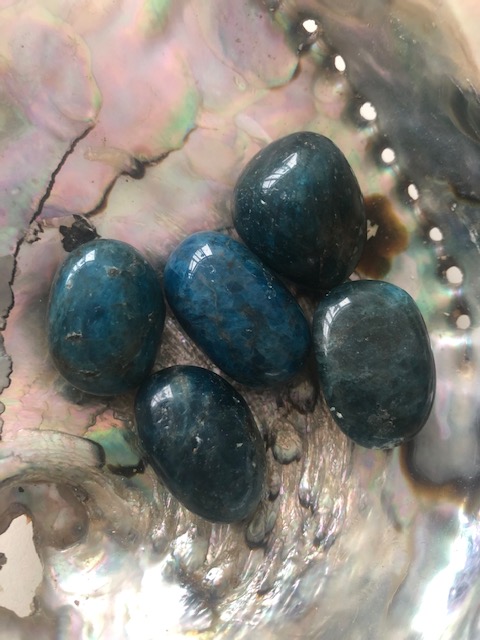 APATITE BLEU d'Inde