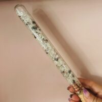 Bâton de Gemmes - Lâcher Prise et Pardonner Cristal de roche et Rhodonite boutique La Porte des Secrets