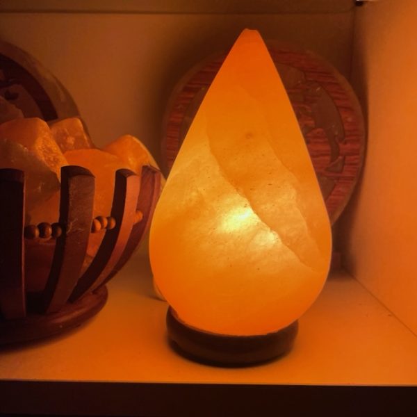 Lampe de sel forme goutte