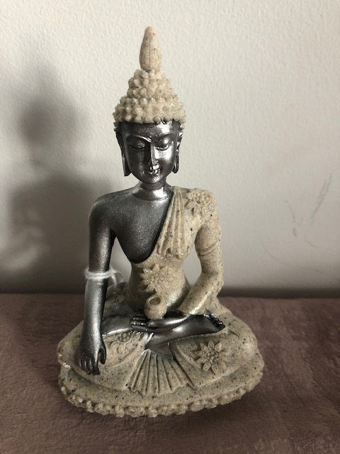 Statuette Bouddha en sable