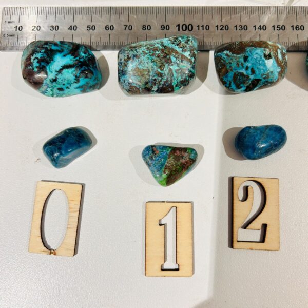 LesQauntum quattro Namibie pierre roulée et galet M de la boutique La Porte des Secrets