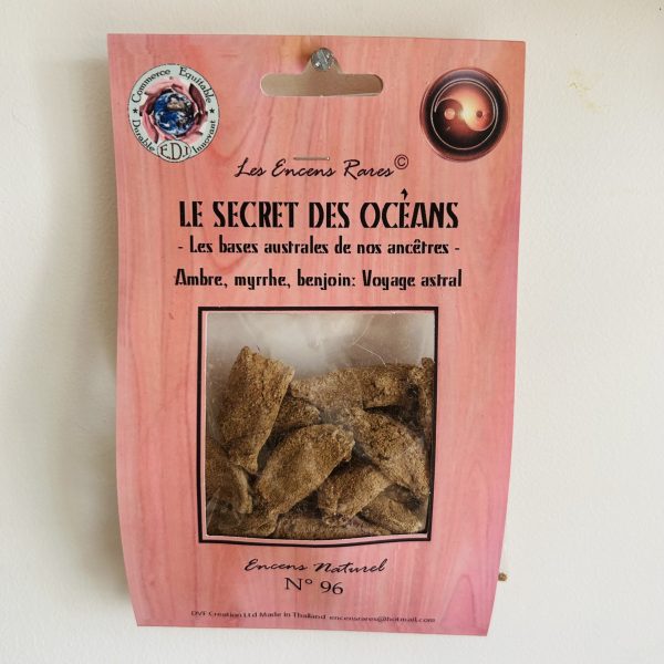 Encens rares Mystères des Océans - Les bases australes de nos ancêtres - Boutique ésotérique La Porte des Secrets