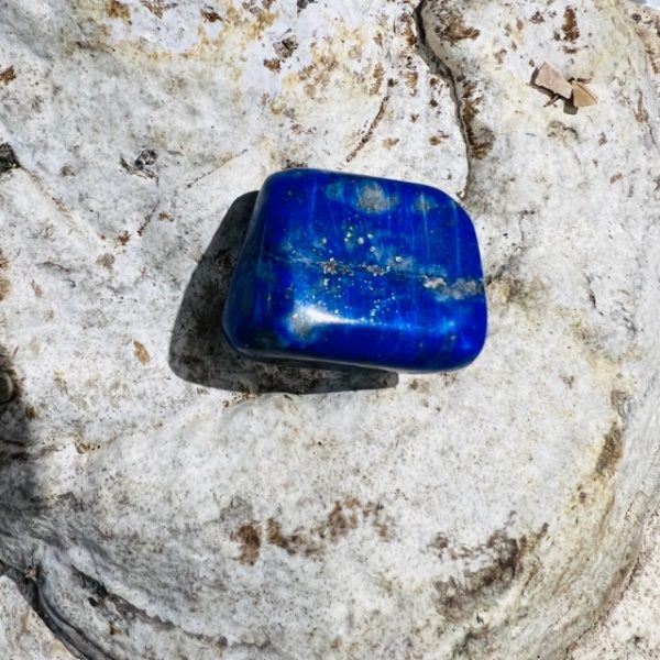 LAPIS LAZULI d'Afghanistan en pierre roulée