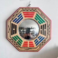 Miroir oeil de sorcière convexe, objet Feng-shui et protection boutique ésotérique La Porte des Secrets