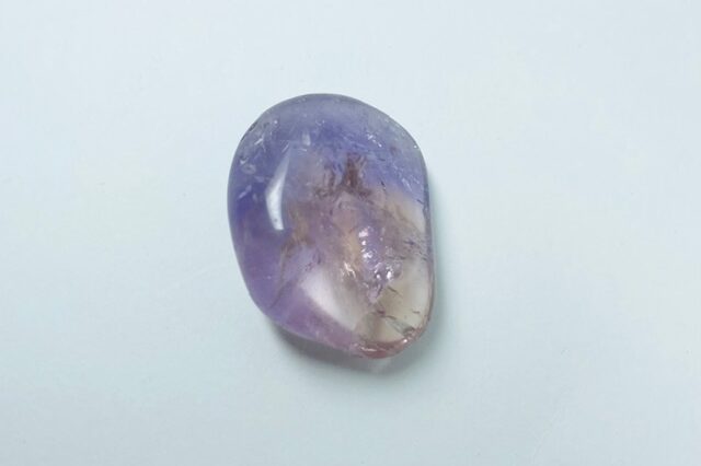 AMMETRINE pierre roulée de Bolivie ou Bresil