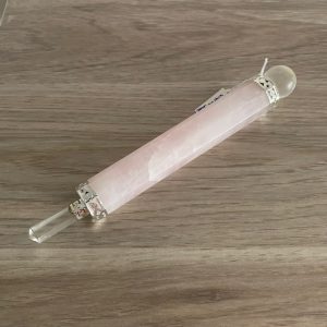 Baguette de sante énergétique quartz rose-boutique La Porte des Secrets