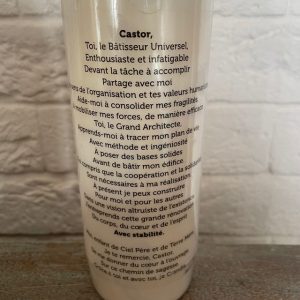 Neuvaine vitrail animal Totem CASTOR