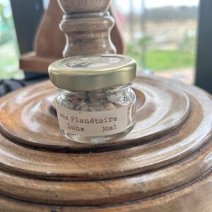 Encens Planétaire Lune Art magique pot en verre de 30ml boutique La Porte des Secrets