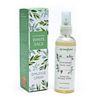 Sauge blanche Smudge Spray 100ml naturelle et sans fumée - Sauge blanche californienne - Boutique ésotérique La Porte des Secrets