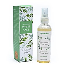 Sauge blanche Smudge Spray 100ml naturelle et sans fumée - Sauge blanche californienne - Boutique ésotérique La Porte des Secrets