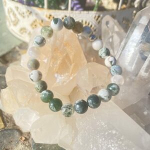 Bracelet agate arbre haute qualité fait main boutique La Porte des Secrets