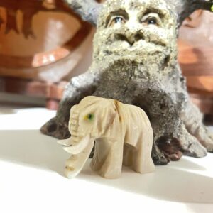 MAMMOUTH en Stéatite Pérou - boutique La Porte des Secrets