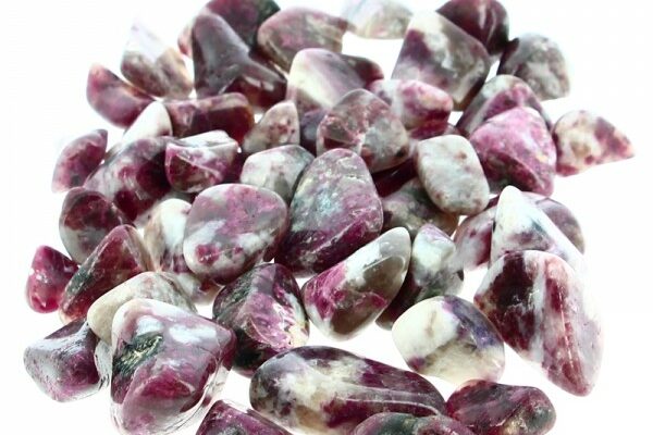 TOURMALINE rose ou RUBELITE de Madagascar -pierres roulées