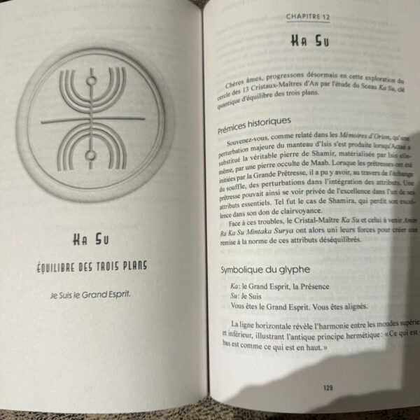 Sceau d'unité quantique Ha Su - Equilibre des trois plans. Boutique ésotérique La Porte des Secrets