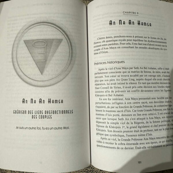 Sceaux d'unité quantique An Na An Hamsa - guérison des liens dysfonctionnels des couples. Boutique ésotérique La Porte des Secrets