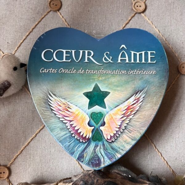 COEUR & ÂMES - 54 Cartes oracles de transformation intérieure - Boutique La Porte des Secrets