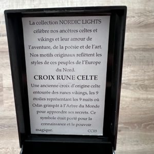 Amulette CROIX RUNE CELTE