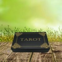 Boîte de rangement pour tarot & oracle grand modèle – Protection & élégance - Boutique ésotérique La Porte des Secrets