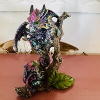 Le Dragon protecteur et son bébé, 11cm - Boutique La Porte des Secrets