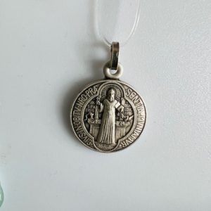 SAINT BENOÎT - médaille argenté 2cm
