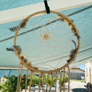 Capteur de rêve fleurs séchées