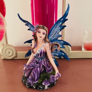 Fée Améthyste 12.5 cm- Boutique ésotérique La Porte des Secrets