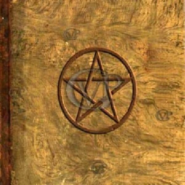 Grimoire artisanal journal de Magie 160 pages 15x20 cm vierge Boutique ésotérique La Porte des Secrets