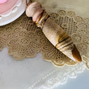 Pendule THOT EN Jaspe paysage 8.5cm - Boutique La Porte des Secrets