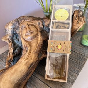 Encens de Santal en coffret de bois