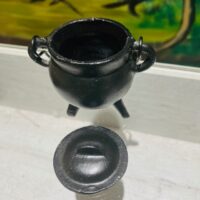 Chaudron en fonte pour fumigation - Boutique ésotérique La Porte des Secrets