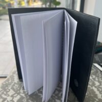 Grimoire rêves d'Améthyste artisanal, en Polyrésine, pages vierges - Boutique ésotérique La Porte des Secrets