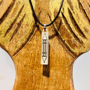 Barra atlante pendentif argent massif 3 cm - Boutique La Porte des Secrets