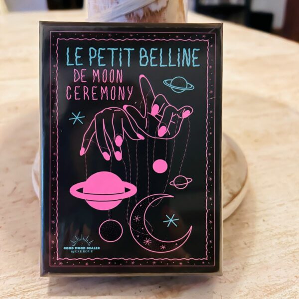 Le petit Belline - Moon Ceremony, laissez la Lune vous guider - !coffret de 39 cartes et sac en satin - Boutique ésotérique La Porte des Secrets