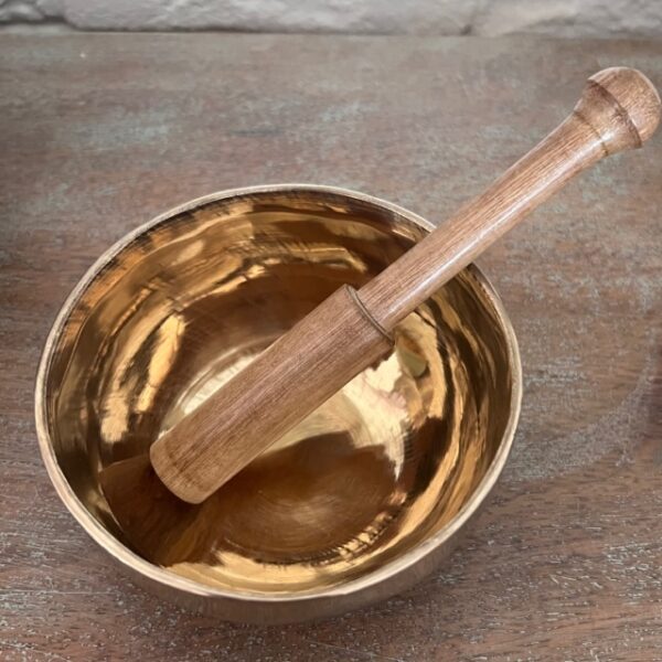 Bâton en bois pour bol chantant tibétain small 15 cm - Boutique ésotérique La Porte des Secrets