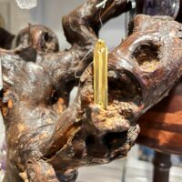 Pendentif barre atlante plaqué ou vue verso - Boutique La Porte des Secrets