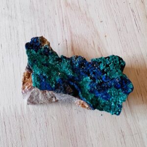 Pierre d'Azurite brute du Maroc - Boutique La Porte des Secrets
