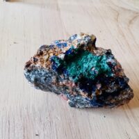 Pierre d'Azurite brute du Maroc - Boutique La Porte des Secrets