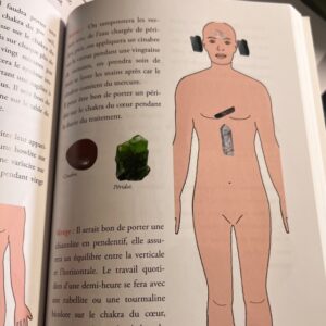 page parmi le livre des propriétés énergétiques des Pierres et Cristaux - Boutique La Porte des Secrets