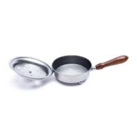 Brûle encens en métal martelé et grand manche bois - Boutique La Porte des Secrets