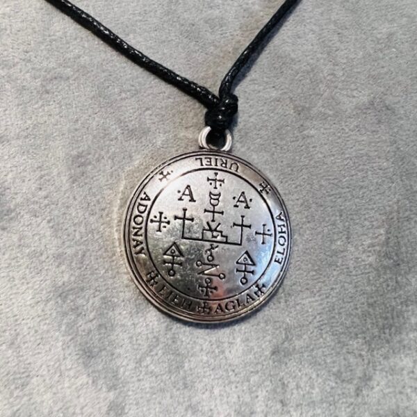 Sceau de l'Archange Uriel Protection Divine en Argent Sterling 925 - Boutique La Porte des Secrets