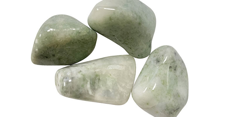 Pierre roulée de Beryl d' Inde - Boutique de pierre et minéraux La Porte des Secrets