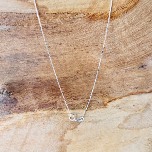 Chaine argent 925/1000, maillon égyptien 45 cm - Boutique La Porte des Secrets