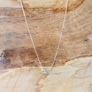 Chaine argent 925/1000, maillon égyptien 45 cm - Boutique La Porte des Secrets